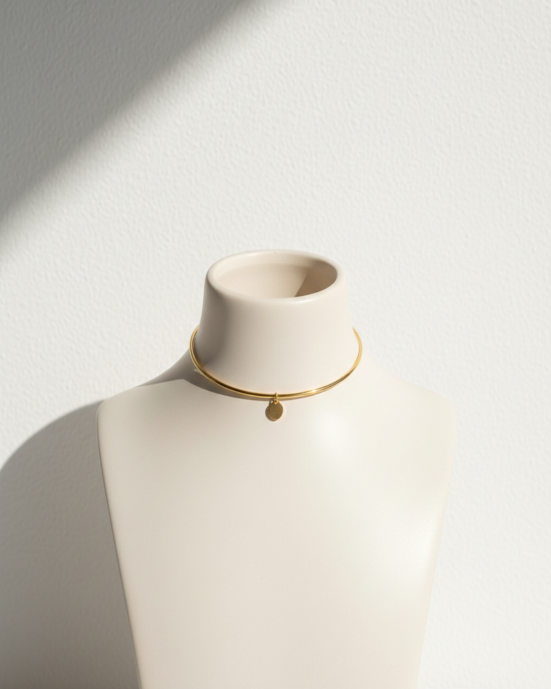 Minimalist Gold Choker